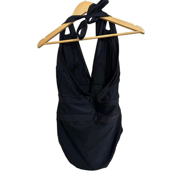 Ted Baker London Ralinda Halter One-Piece Swimsuit Black Size‎ 4 - Picture 5 of 7